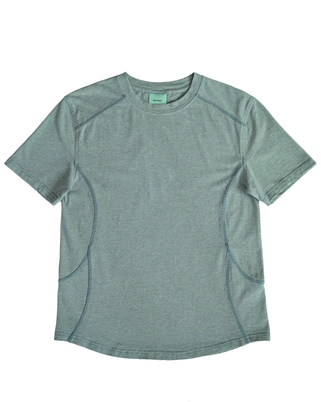 Technical Stripe Tee
