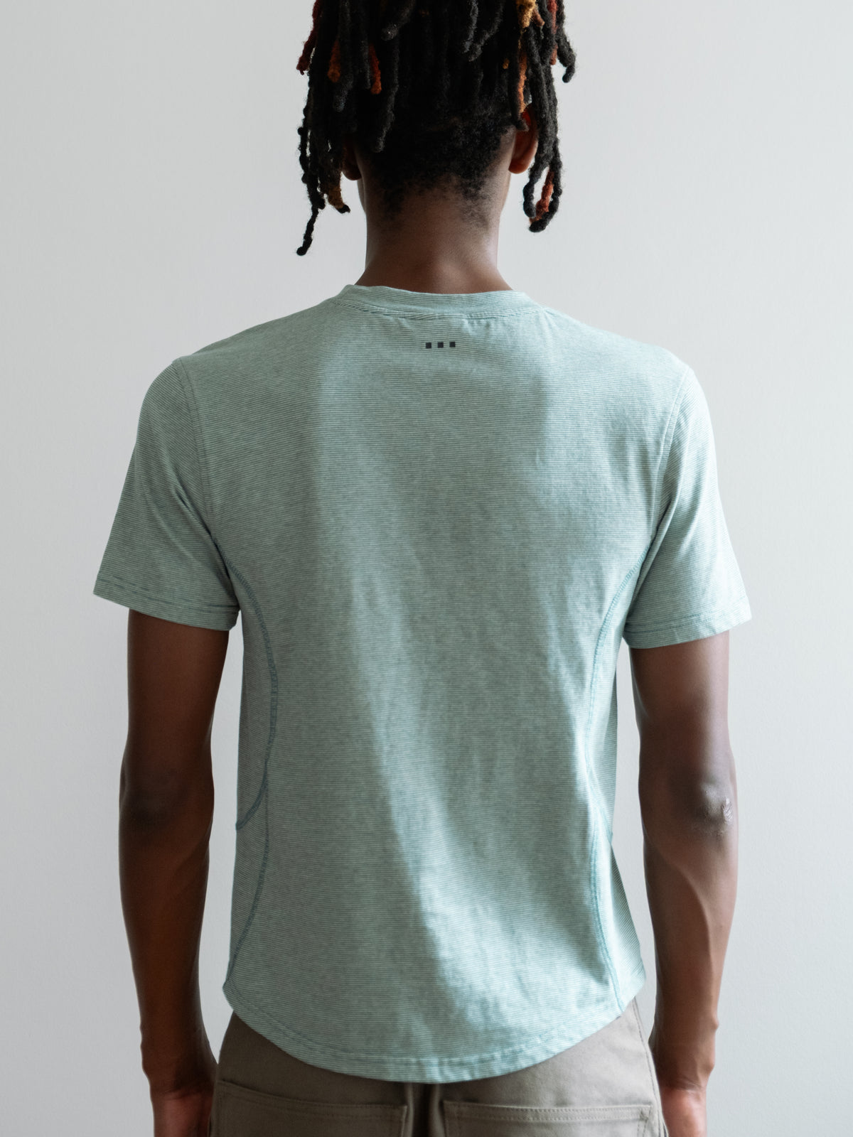 Technical Stripe Tee