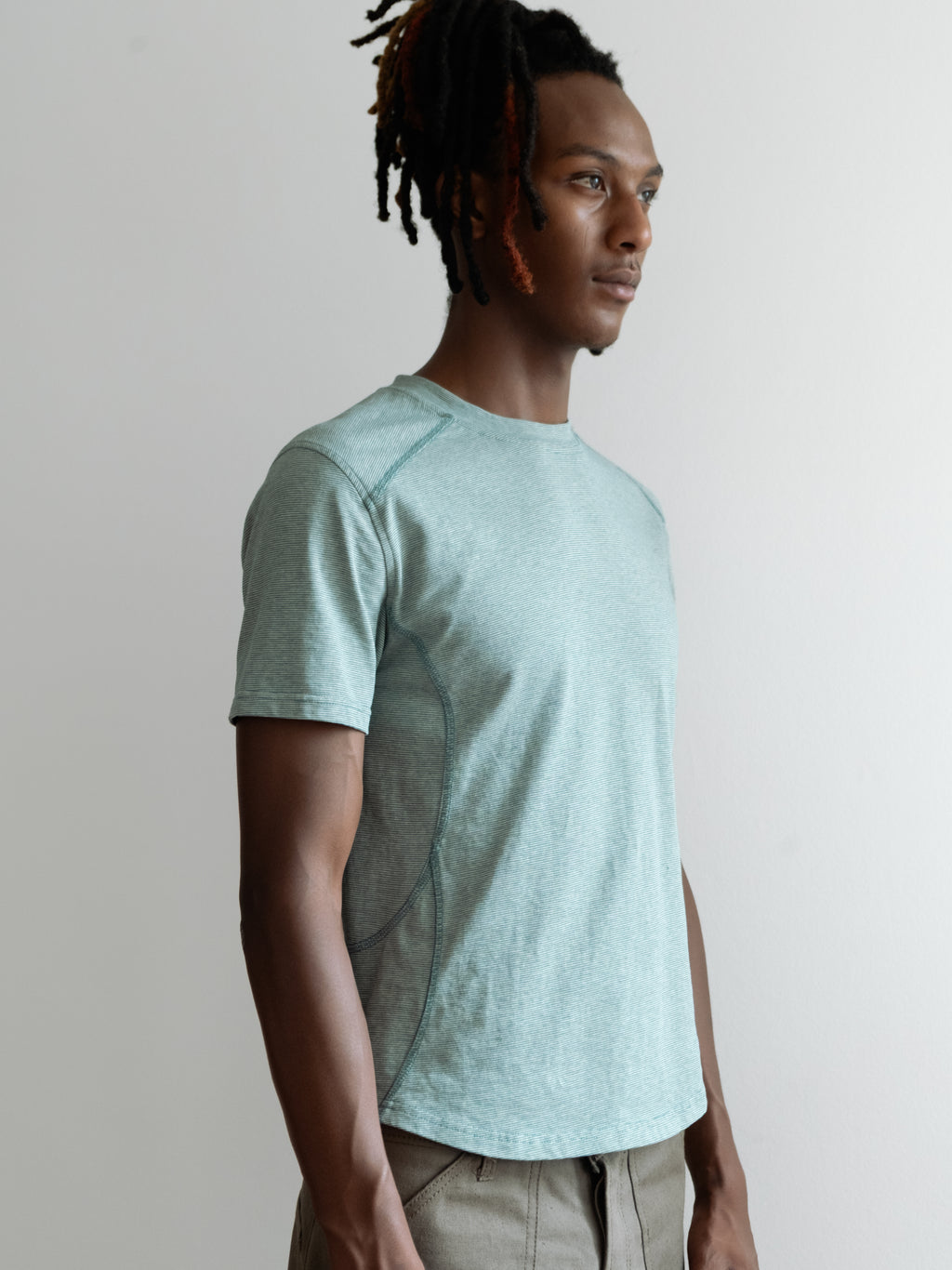 Technical Stripe Tee