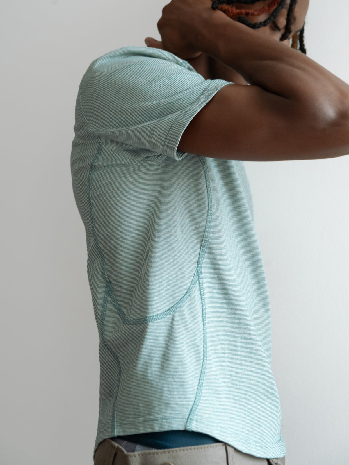 Technical Stripe Tee