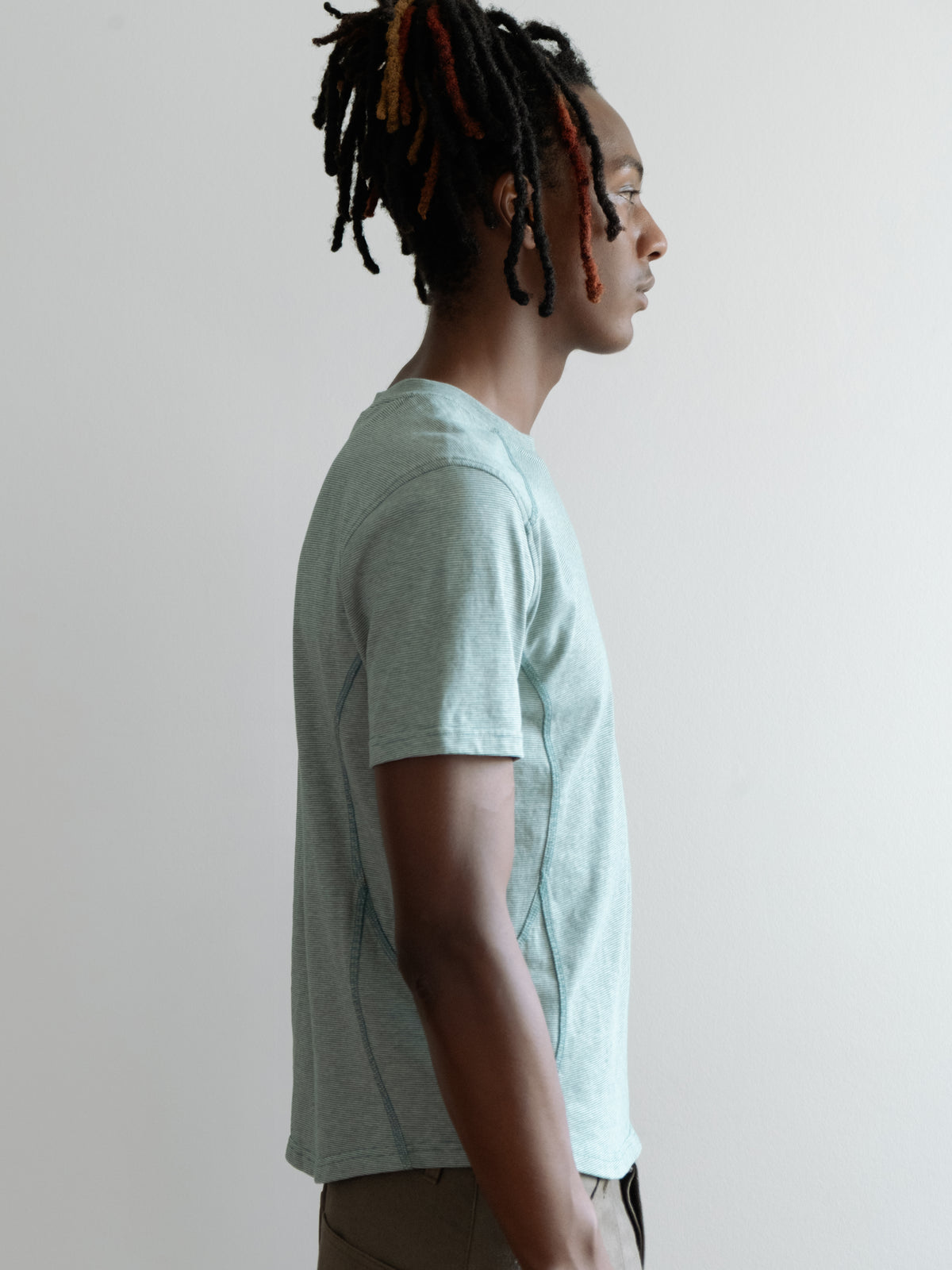 Technical Stripe Tee