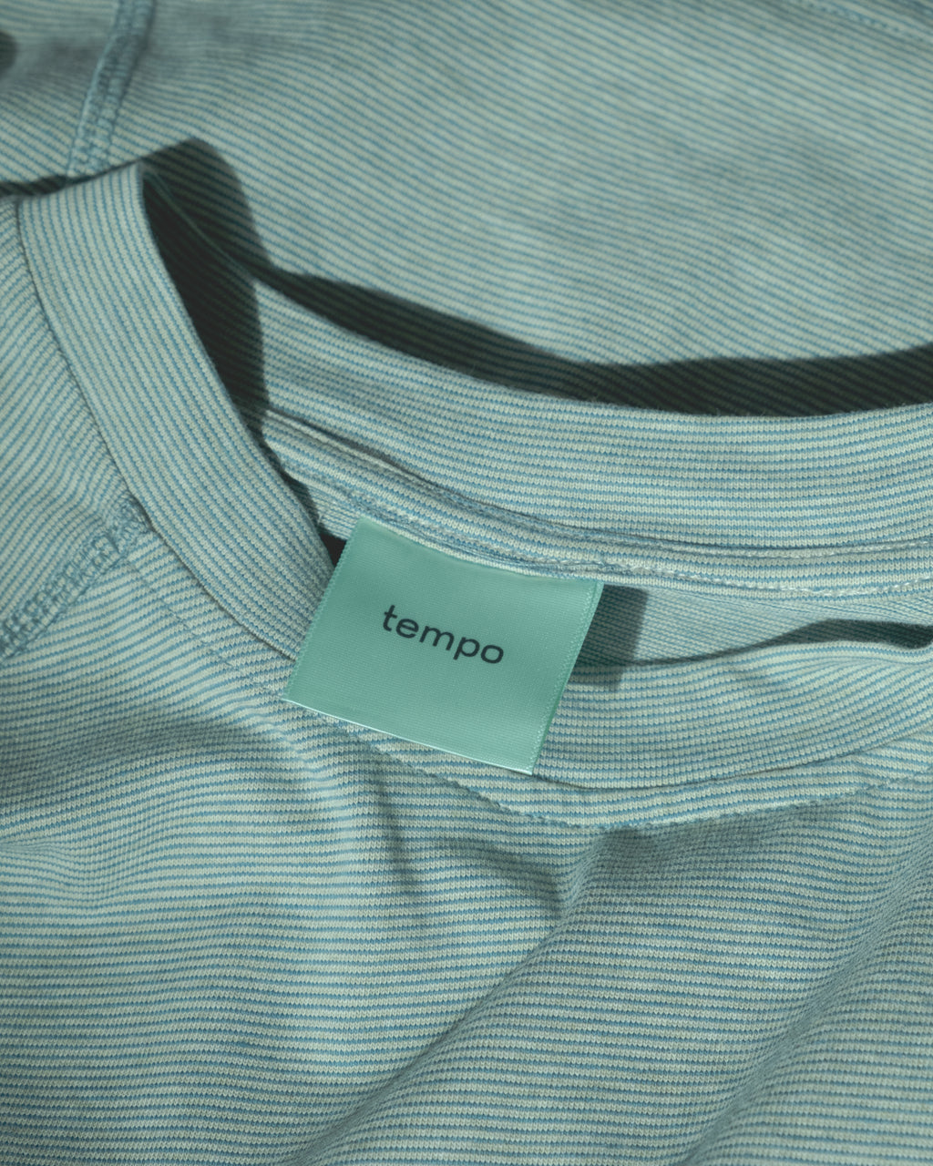 Technical Stripe Tee